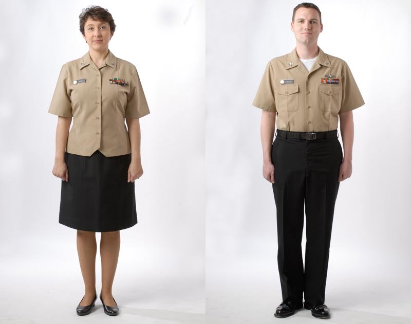 Navy Uniforms Navy Enlisted Khaki Uniform Regulations