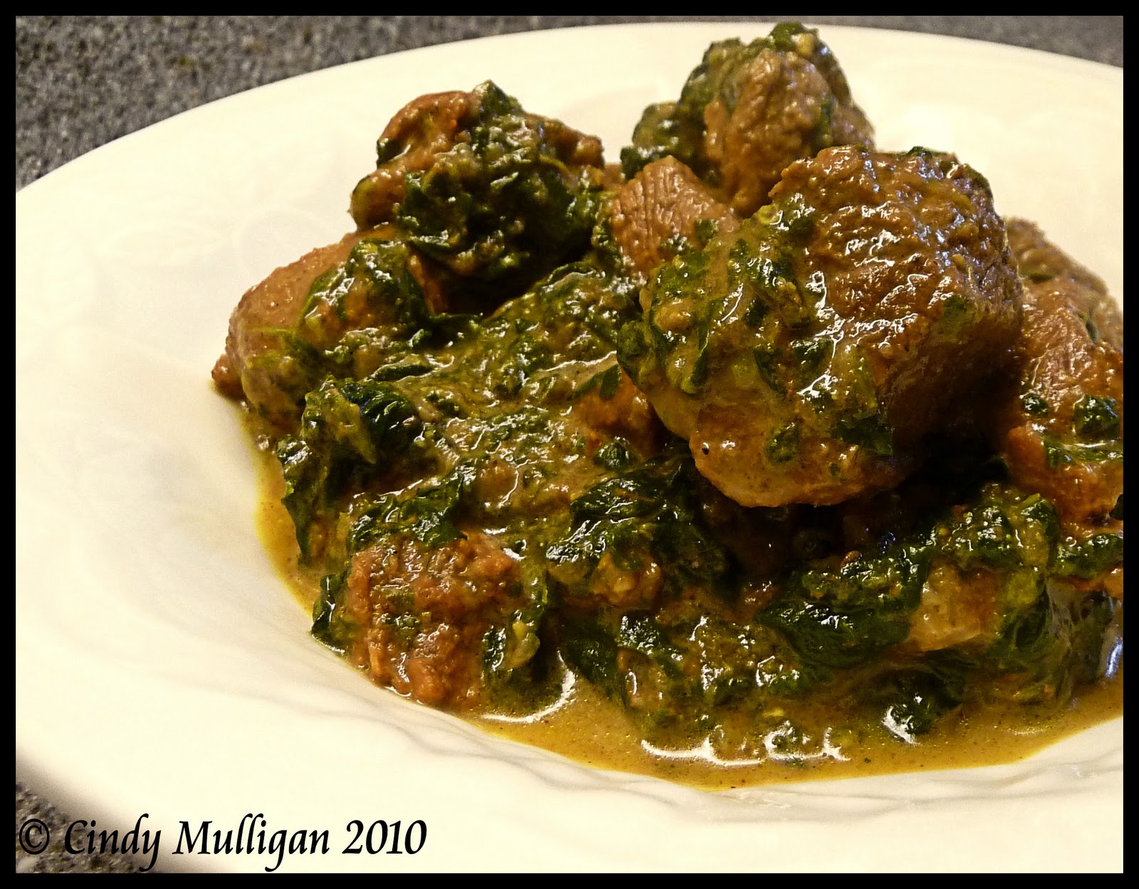 Gumbo Ya Ya Lamb and Spinach Curry (Lamb Saag)