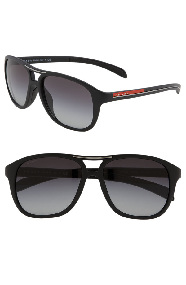 Prada Square Aviator Sunglasses for Men 2010 by Nordstrom