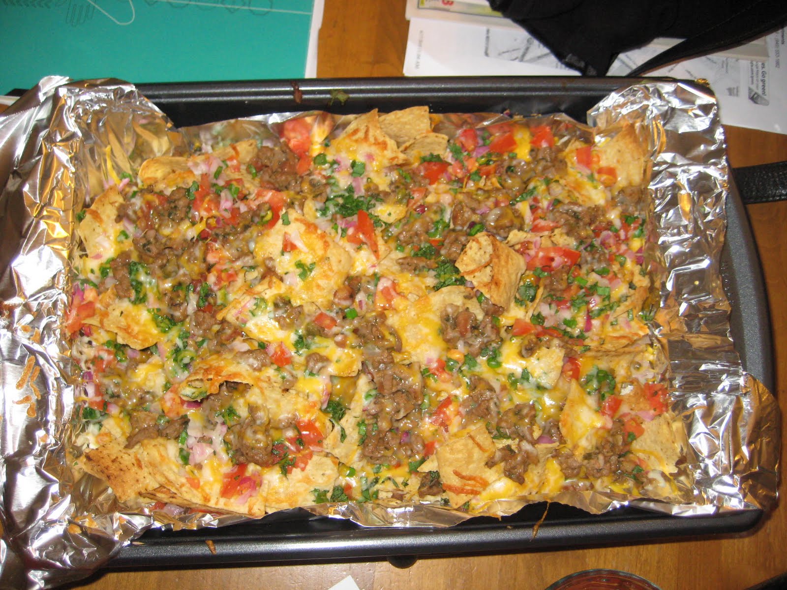 Liz's Livelihood Ground Beef Nachos