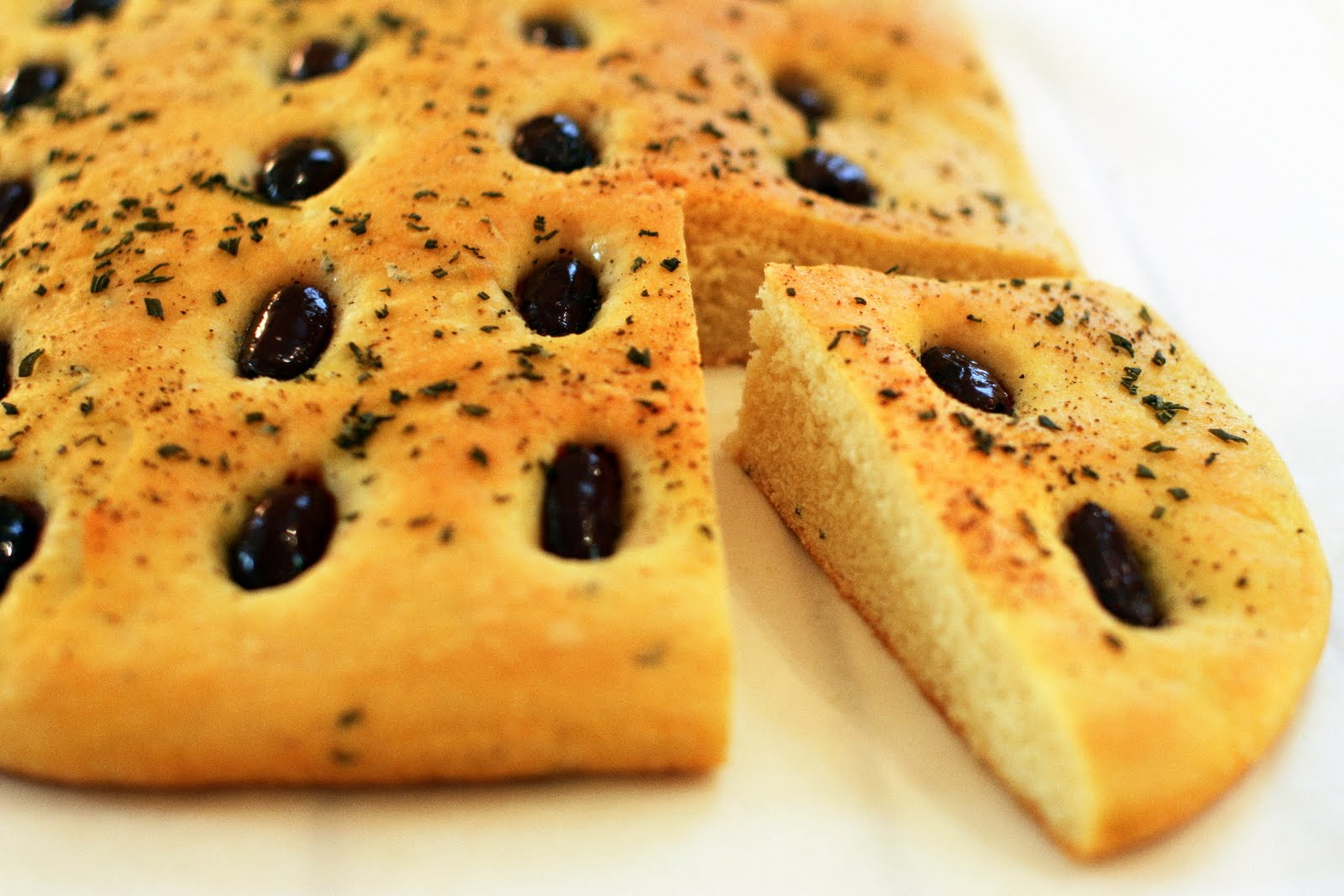 Tish Boyle Sweet Dreams Rosemary and Black Olive Focaccia