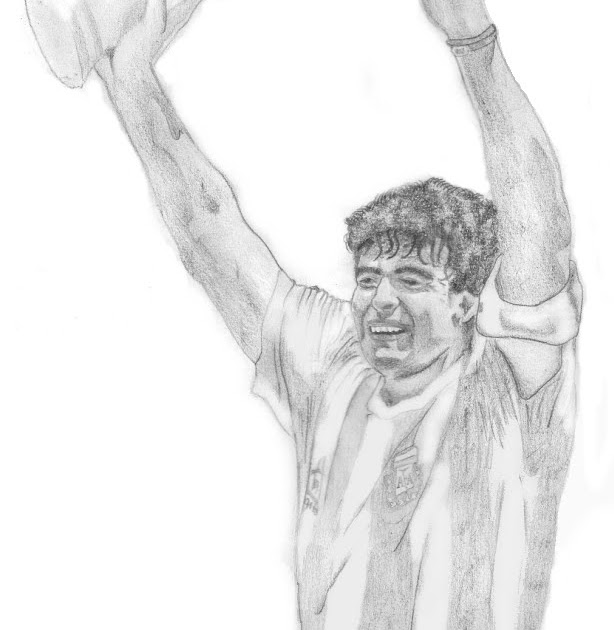 Luciano Giraldez Dibujos: Diego Maradona