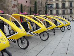 Los ecologicos bici taxis