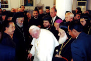 Dr.Roy with Pope John Paul 2nd and Patriarch of Antioch