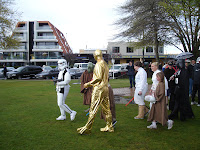 The winning costume team at Rotorua Ekiden 2010: Star Wars (click on image to view larger version)