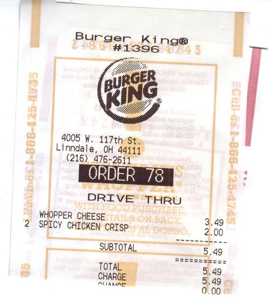 F as in Fun My Burger King Rant