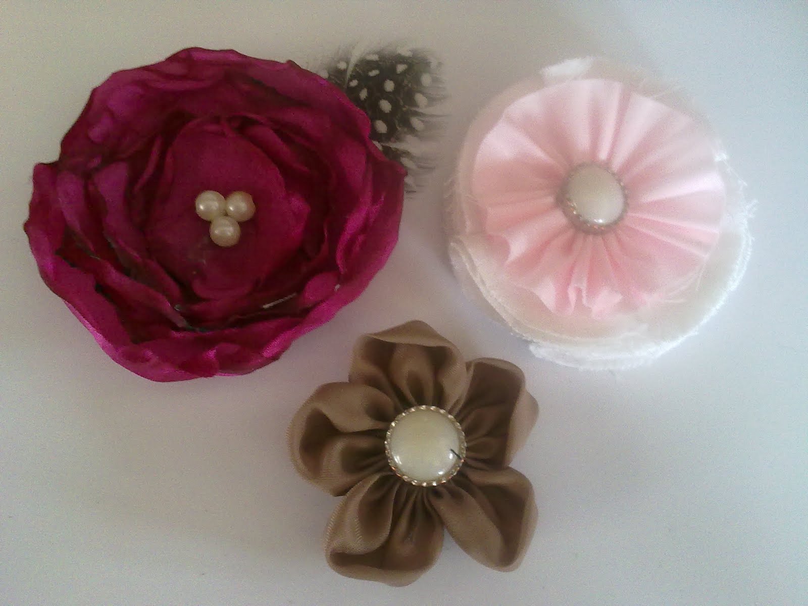 Crafty Flair Fabric flowers for sale