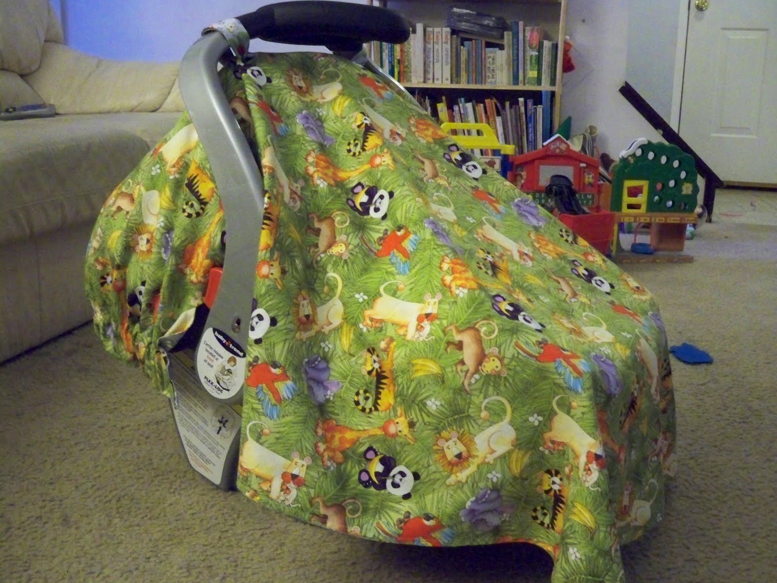 Baby Car Seat Cover Free Sewing Pattern For A Pictures Baby Car Seat Cover Free Sewing Pattern For A Pictures