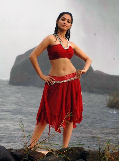 Actress Tamanna Navel Show Photos