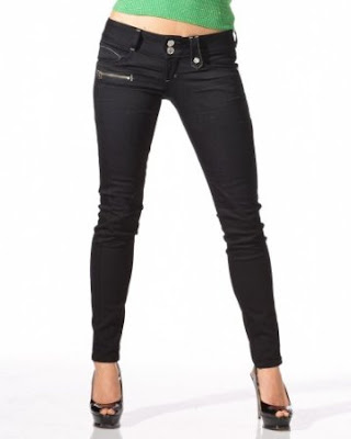 Jeans Zipper Pocket Jeans Zipper Pocket