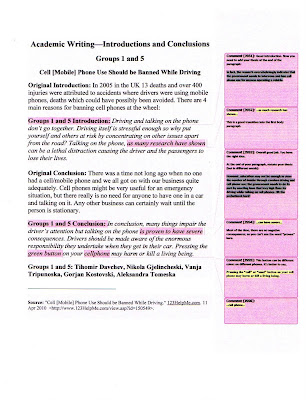 essay on group work
