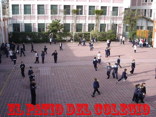 El patio del colegio