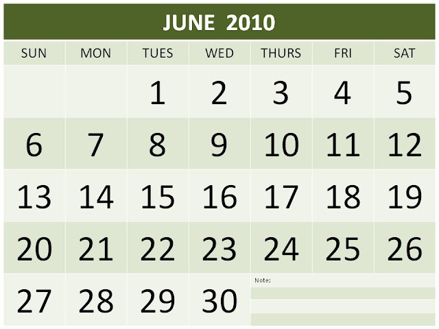 calendar june 2012. june 2012 calendar with