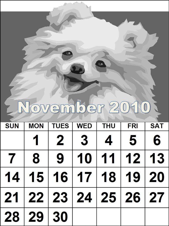 2010 coloring calendar and cute puppies pictures to color. 2010 coloring calendar and