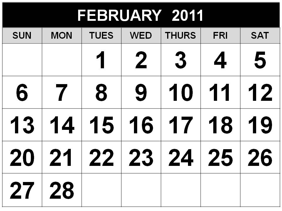 We offer you a free printable March 2011 calendar, download your agenda now!