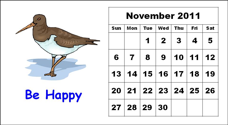 november calendars. Calendar+for+november+2011