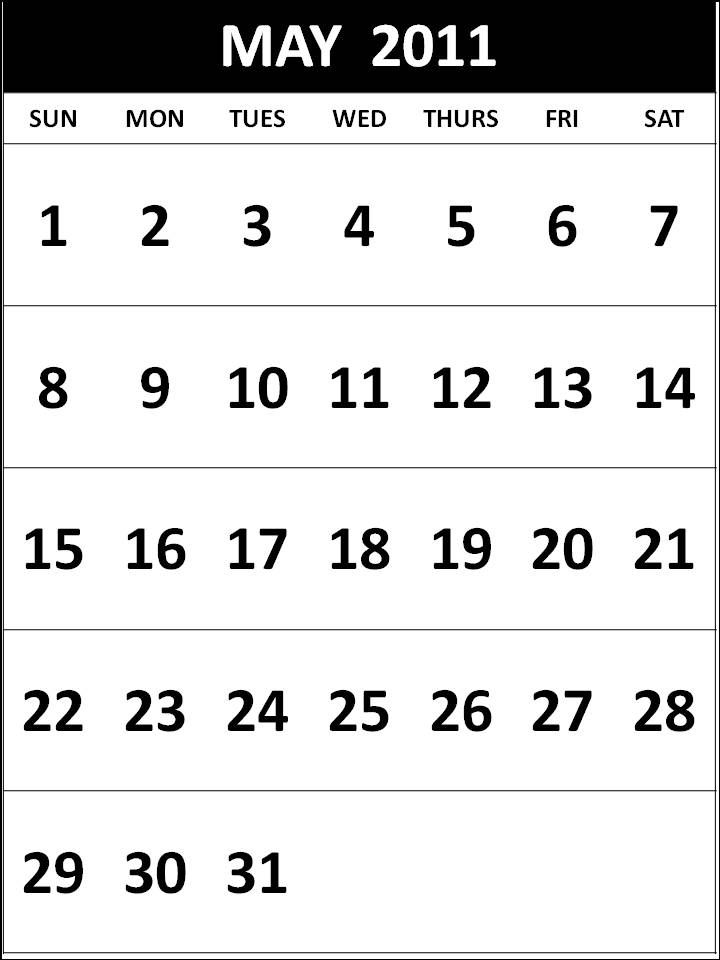 katieyunholmes: 2011 calendar with bank holidays
