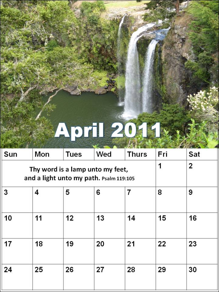2011 april calendars. Calendars for april