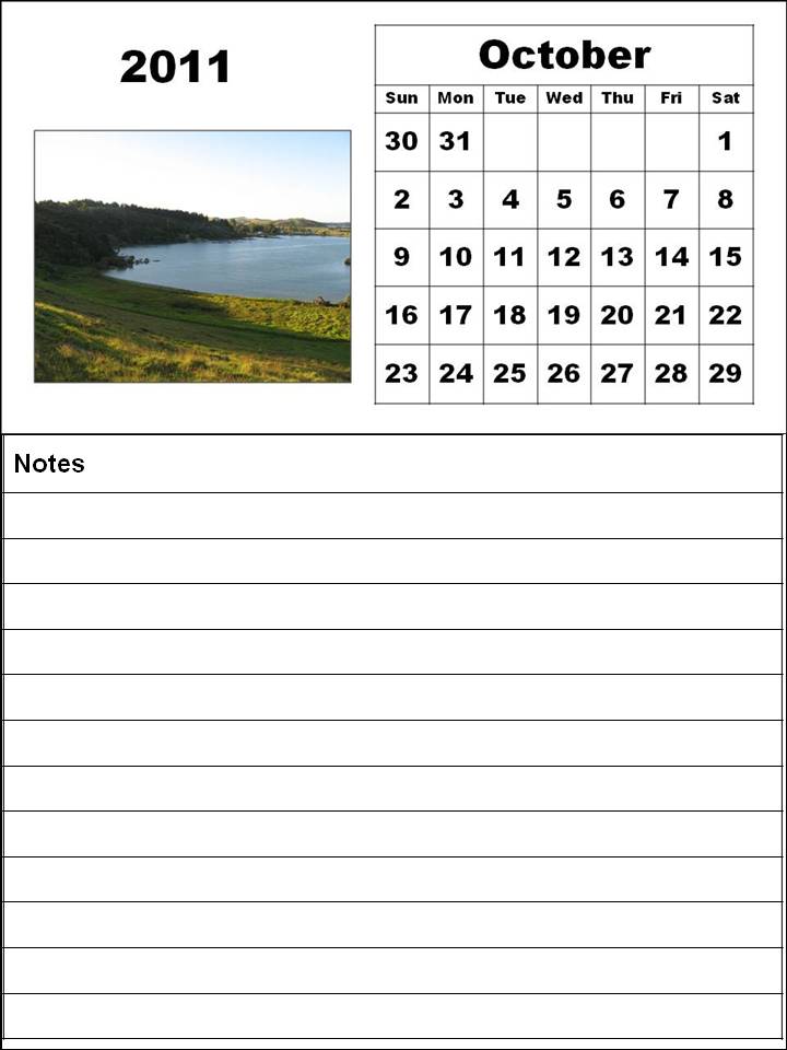 2011 calendar template microsoft. october 2011 calendar template