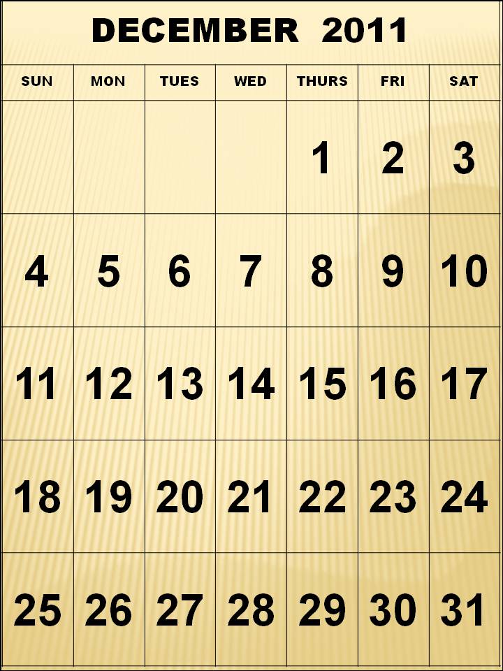 calendars printable 2011. 2011 Calendar Printable With