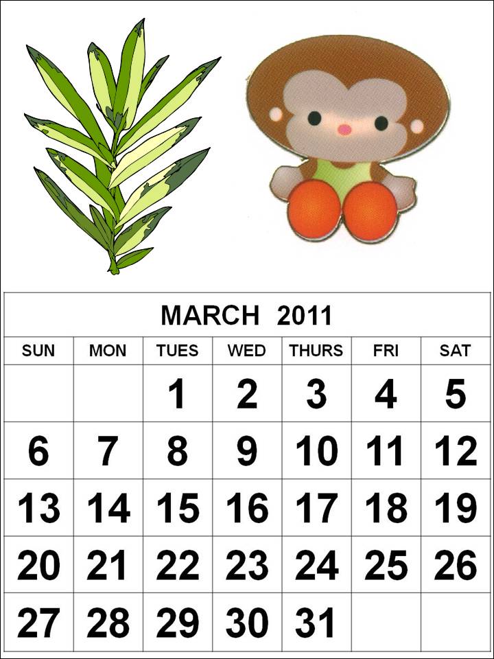 printable blank calendar march 2011. Cute+march+2011+printable+