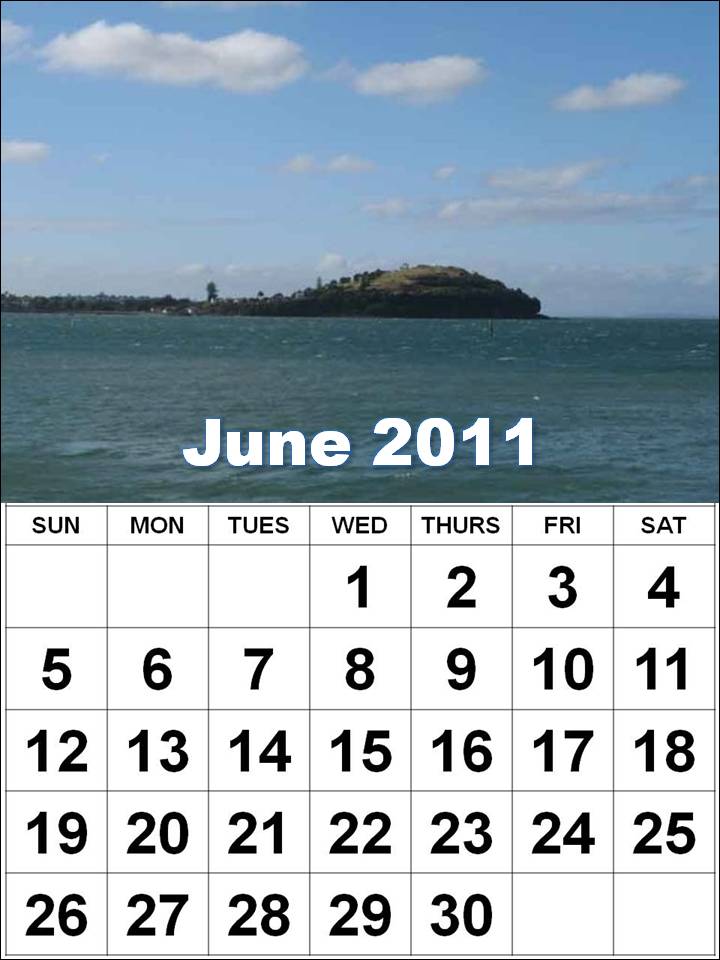 2011 Calendar June. Calendar+for+2011+june