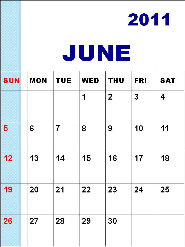 2011 Calendar June. june 2011 calendar.