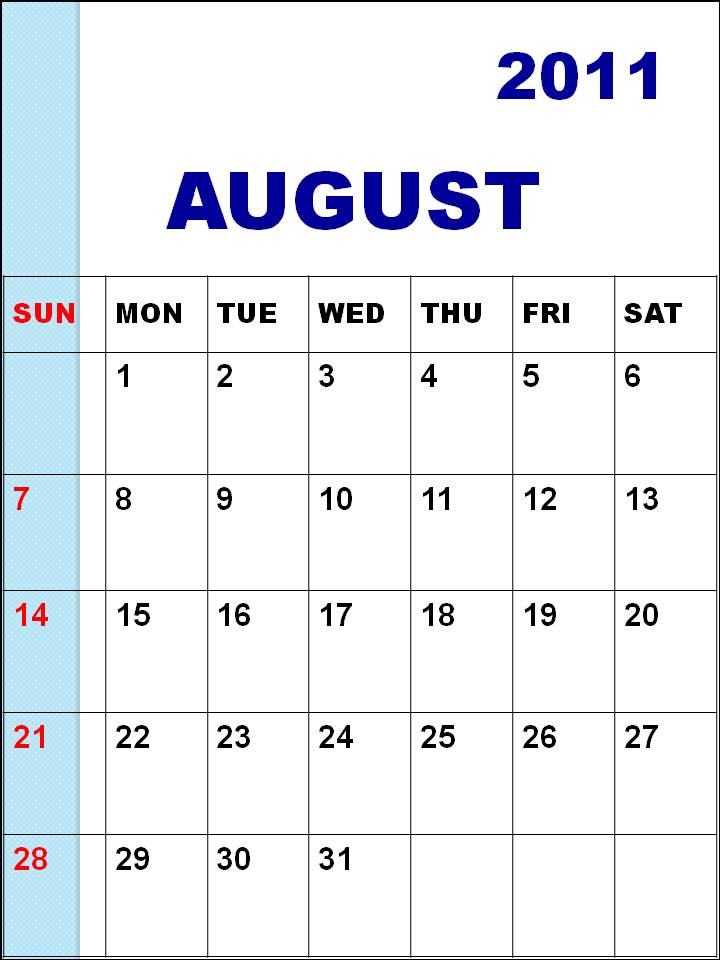 august 2011 blank calendar. blank calendar 2011 august. august 2011 blank calendar.