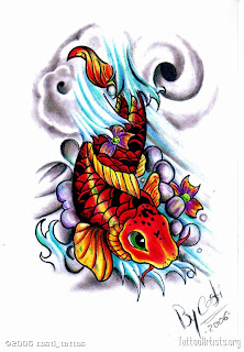 Tatto Carpas on Pez Koi  Dragon Koi  Leyenda Y Tattoo   Magnolia Objetos Ocultos