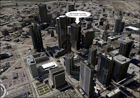 Karta, Denver och Marriott City Center