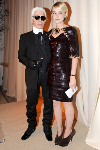 Prabal Gurung and Leighton Meester wearing his design Prabal Gurung and Leighton Meester wearing his design