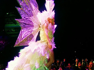 Lady Gaga Living Dress Liverpool Monster Ball photo