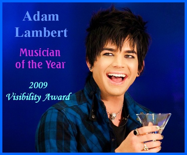ADAM LAMBERT MUSICIAN OF YEAR, LOGO GAY ICON AWARD! NEW intact VIDEOS: LENO, ADAM LAMBERT MUSICIAN OF YEAR, LOGO GAY ICON AWARD! NEW intact VIDEOS: LENO,