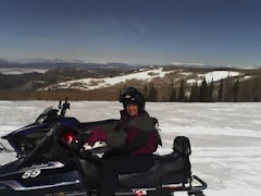 Snowmobiling in Brian Head, Utah