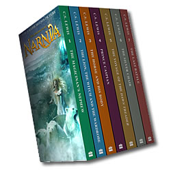 this huge bargain of The Chronicles of Narnia books 1-7 at a Book Sale,