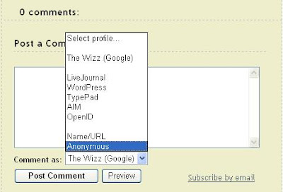 Blogger Embed in Posts Comments Form