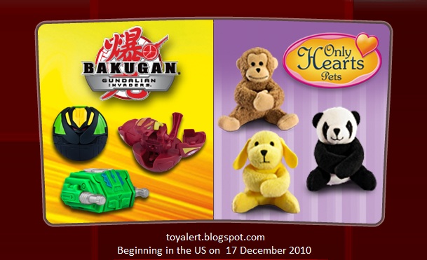 Bakugan Mcdonalds Toys