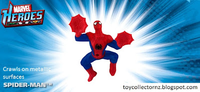 McDonalds Marvel Heroes toy promotion in Australia and New Zealand 2010 - Spider-man
