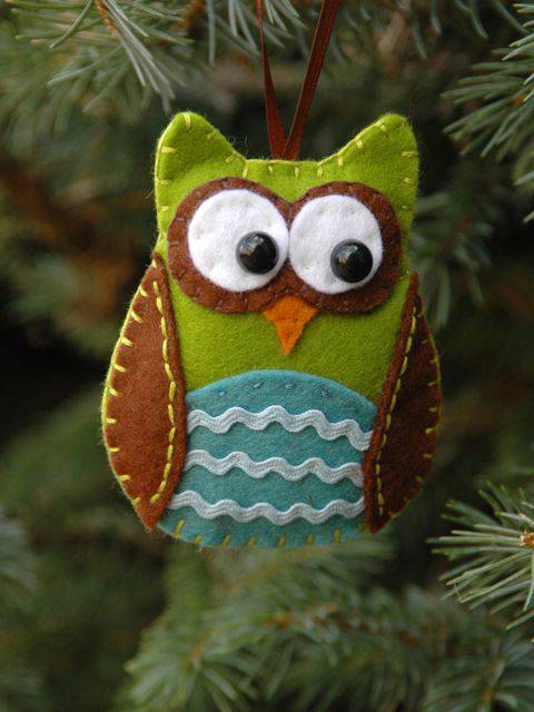 Creative ideas for you: Owl Ornaments