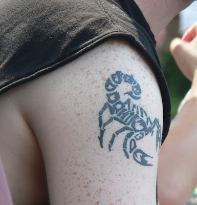 scorpio zodiac tattoo. Great Scorpion Tattoos Design