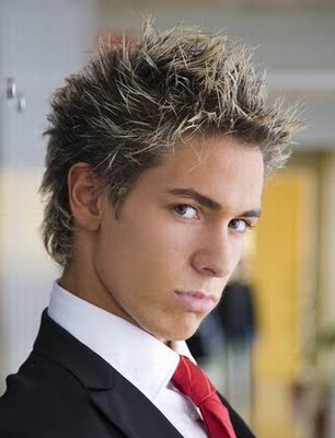 To make this cool mens hairstyle, you can apply