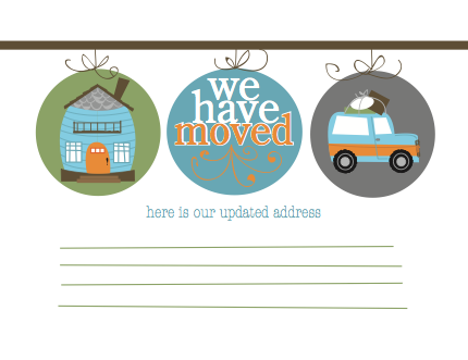 dont use those boring change of address postcards from the post office and definitely dont go buy some print these cute ones from executivehomemaker