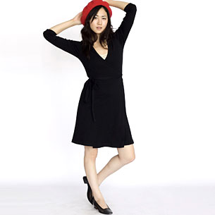 american apparel wrap dress