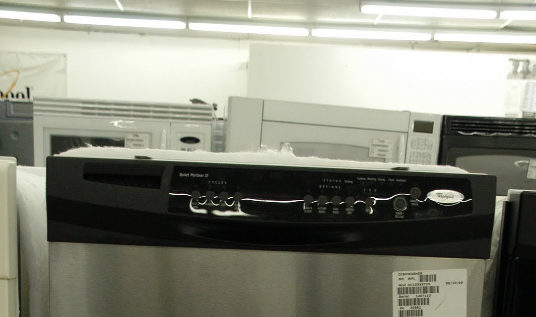 Let's Talk Appliances Whirlpool Stainless Steel Quiet Partner II