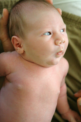 . Team Puga: The Education of New Parents: Kissy poo face & typing one