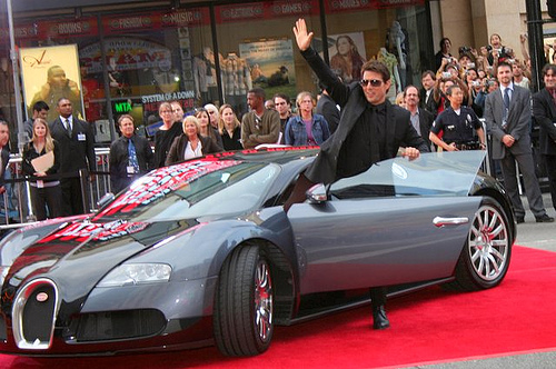Tom Cruise Bugatti Veyron
