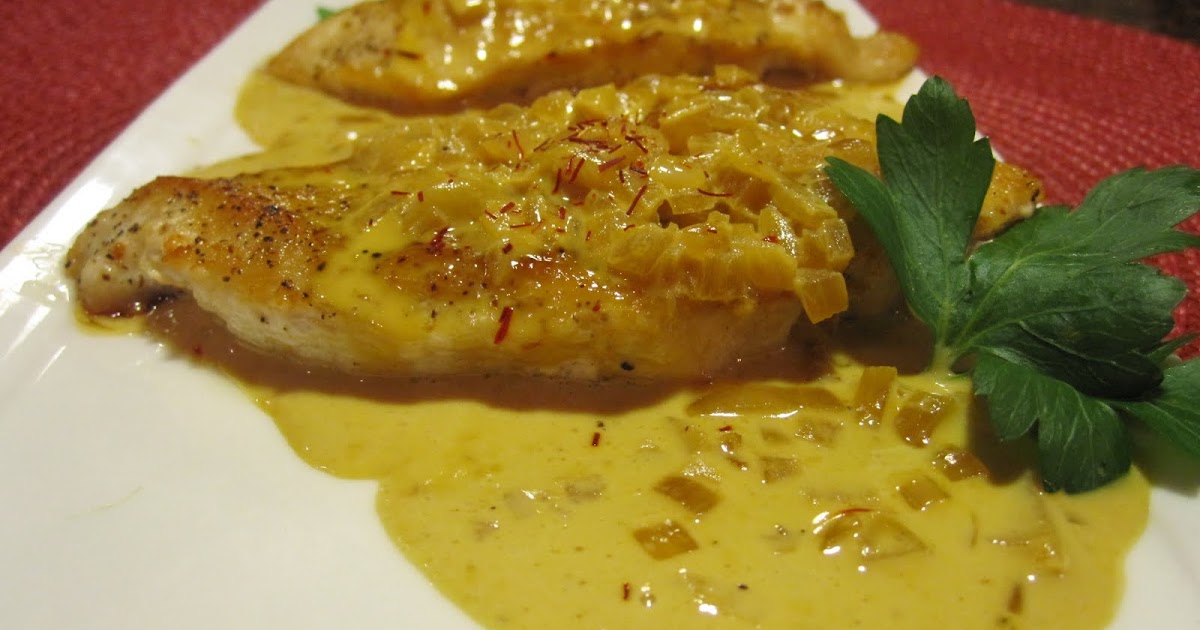 Stirring the Pot Chicken Scallopine with Saffron Cream Sauce