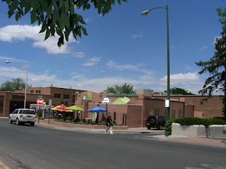 cafe in downtown Santa Fe