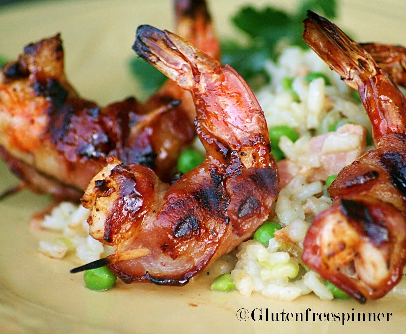 Shrimp With Bacon