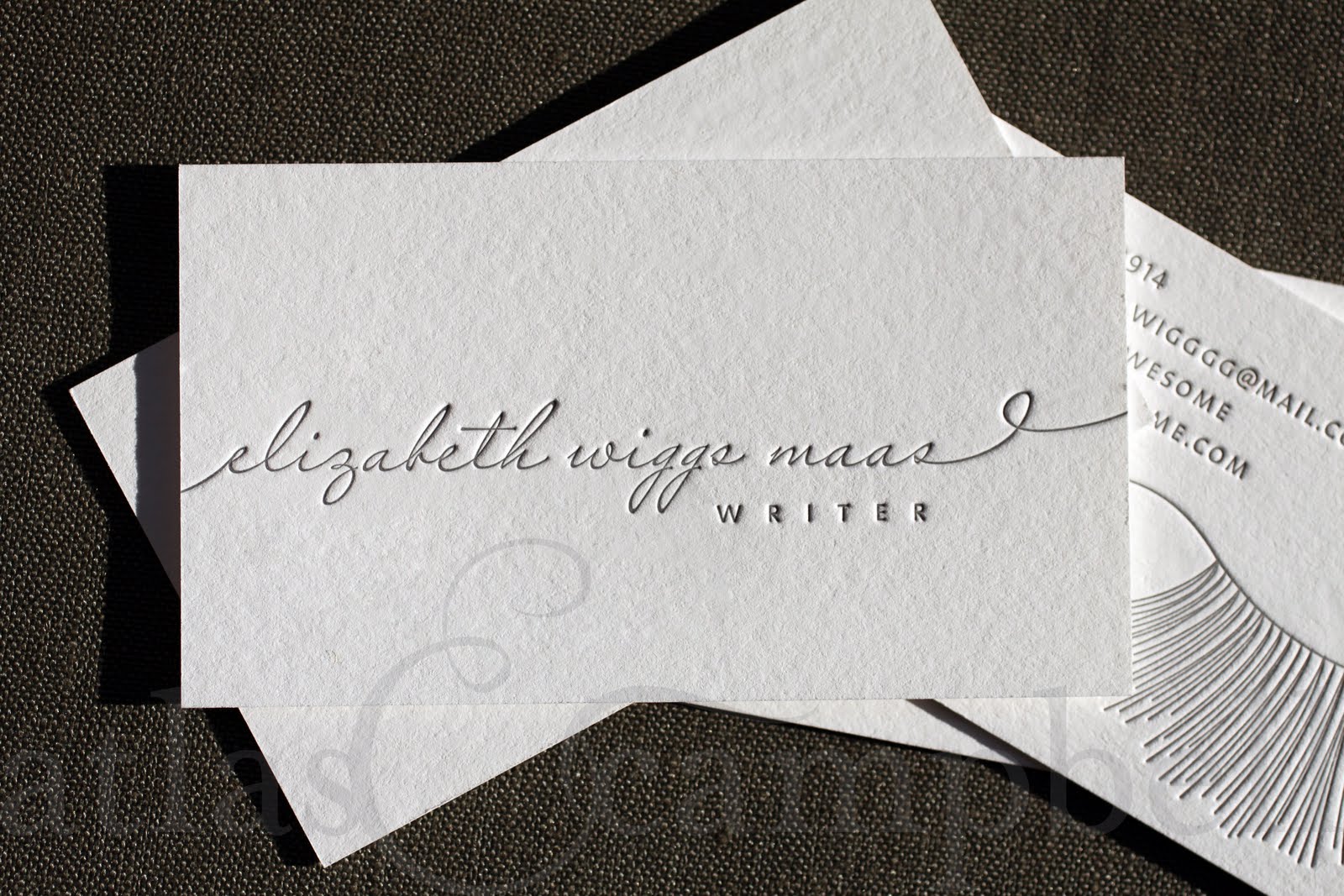 Business Card Watermark